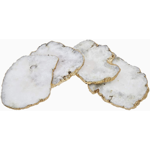 White Agate Coasters