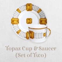 Topaz Cup & Saucer